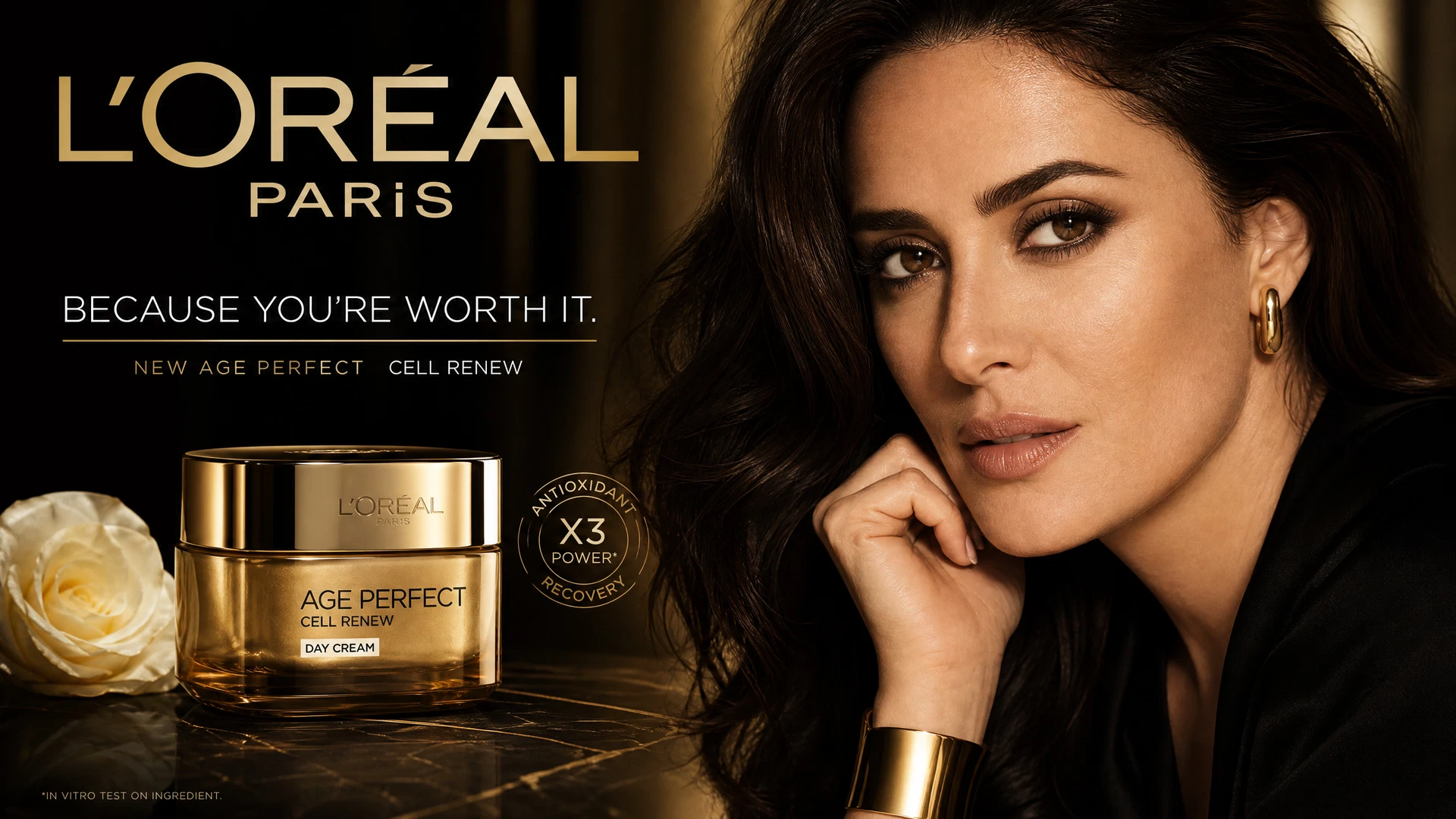 Elegance Defined — L'Oréal commercial frame