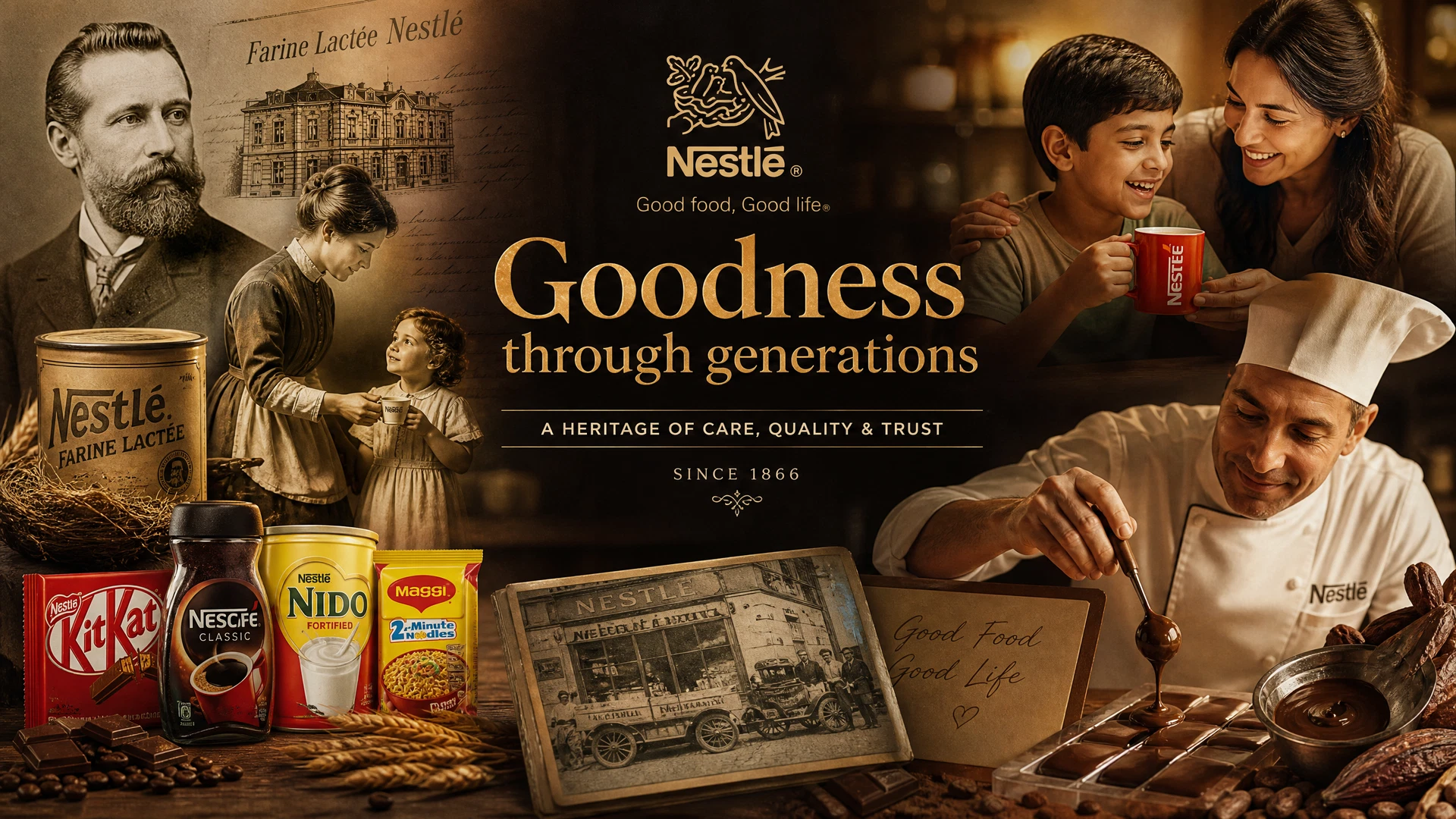 Heritage and Craft — Nestlé brand film frame