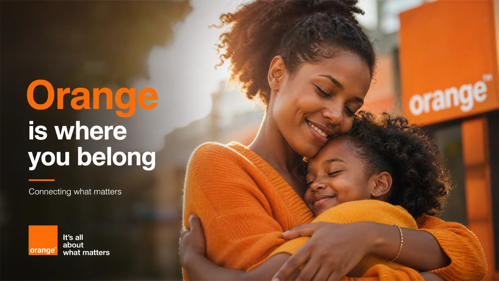 Connected Lives — Orange brand film frame